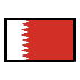 Bagaimana Flag: Bahrain emoji terlihat di Openmoji.