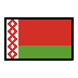 Bagaimana Flag: Belarus emoji terlihat di Openmoji.