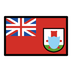 Bagaimana Flag: Bermuda emoji terlihat di Openmoji.