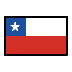 Bagaimana Flag: Chile emoji terlihat di Openmoji.