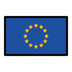 A quoi ressemblent les emoji Drapeau: Union européenne sur Openmoji.