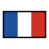 Bagaimana Flag: France emoji terlihat di Openmoji.