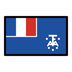 Bagaimana Flag: French Southern Territories emoji terlihat di Openmoji.