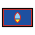 Bagaimana Flag: Guam emoji terlihat di Openmoji.