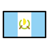 Bagaimana Flag: Guatemala emoji terlihat di Openmoji.