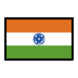 Bagaimana Flag: India emoji terlihat di Openmoji.