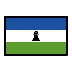 Bagaimana Flag: Lesotho emoji terlihat di Openmoji.