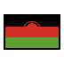 Bagaimana Flag: Malawi emoji terlihat di Openmoji.