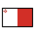 Bagaimana Flag: Malta emoji terlihat di Openmoji.