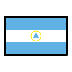 Bagaimana Flag: Nicaragua emoji terlihat di Openmoji.