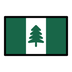 Bagaimana Flag: Norfolk Island emoji terlihat di Openmoji.