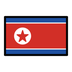 Bagaimana Flag: North Korea emoji terlihat di Openmoji.