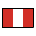 Bagaimana Flag: Peru emoji terlihat di Openmoji.