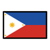 Bagaimana Flag: Philippines emoji terlihat di Openmoji.