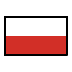 Bagaimana Flag: Poland emoji terlihat di Openmoji.