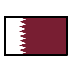 Bagaimana Flag: Qatar emoji terlihat di Openmoji.