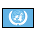 Bagaimana Flag: United Nations emoji terlihat di Openmoji.