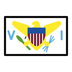 A quoi ressemblent les emoji Drapeau: Îles Vierges des États-Unis sur Openmoji.