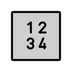 Bagaimana Input Numbers emoji terlihat di Openmoji.