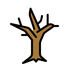 A quoi ressemblent les emoji Arbre sans feuille sur Openmoji.