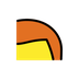 איך שיער ג׳ינג׳י emoji נראה על Openmoji.