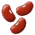 Bagaimana Beans emoji terlihat di Samsung.