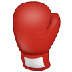 Bagaimana Boxing Glove emoji terlihat di Samsung.