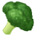 Bagaimana Broccoli emoji terlihat di Samsung.