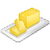 Bagaimana Butter emoji terlihat di Samsung.