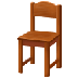 Bagaimana Chair emoji terlihat di Samsung.