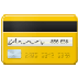 Cómo se ve el emoji Tarjeta de crédito en Samsung.