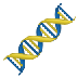 Como o emoji do Dna é exibido no Samsung.