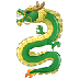 A quoi ressemblent les emoji Dragon sur Samsung.