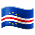 Bagaimana Flag: Cape Verde emoji terlihat di Samsung.