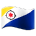 Bagaimana Flag: Caribbean Netherlands emoji terlihat di Samsung.