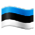 Cómo se ve el emoji Bandera: Estonia en Samsung.