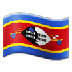 Bagaimana Flag: Eswatini emoji terlihat di Samsung.