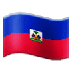 Bagaimana Flag: Haiti emoji terlihat di Samsung.