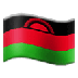 Bagaimana Flag: Malawi emoji terlihat di Samsung.