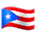 Bagaimana Flag: Puerto Rico emoji terlihat di Samsung.