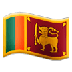 Como o emoji do Bandeira: Sri Lanka é exibido no Samsung.