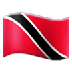 Bagaimana Flag: Trinidad & Tobago emoji terlihat di Samsung.