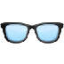 Bagaimana Glasses emoji terlihat di Samsung.