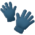 Bagaimana Gloves emoji terlihat di Samsung.