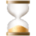 Bagaimana Hourglass Done emoji terlihat di Samsung.