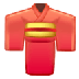 Bagaimana Kimono emoji terlihat di Samsung.