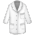 Bagaimana Lab Coat emoji terlihat di Samsung.