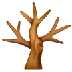 Hoe Boom zonder bladeren emoji eruit ziet op Samsung.