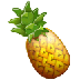 Bagaimana Pineapple emoji terlihat di Samsung.