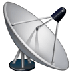 Bagaimana Satellite Antenna emoji terlihat di Samsung.